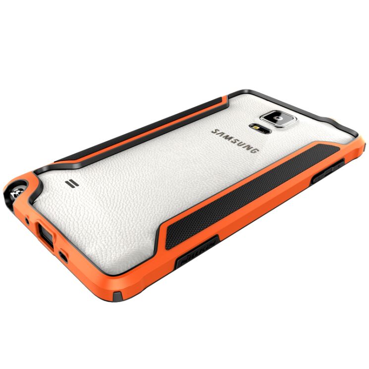 Захисний бампер NILLKIN Armor-Border Series для Samsung Galaxy Note 4 (N910) Orange: фото 3 з 16