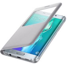 Чохол S View Cover для Samsung Galaxy S6 edge+ (EF-CG928PBEGRU) - Silver: фото 1 з 5