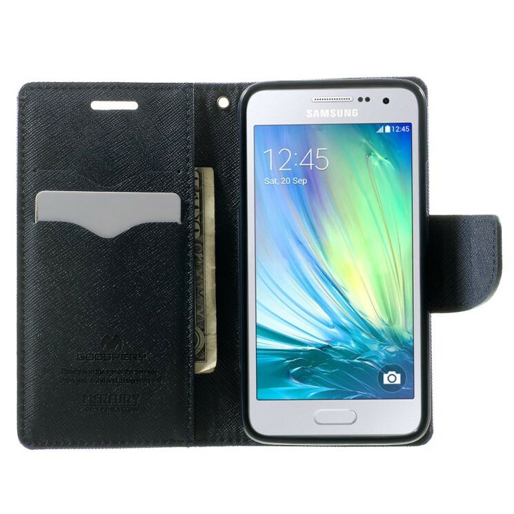 Чехол Mercury Fancy Diary для Samsung Galaxy A3 (A300) - Violet: фото 5 из 10