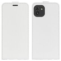 Чехол Deexe Flip Case для Samsung Galaxy A03 (A035) - White: фото 1 из 5