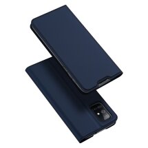 Чехол-книжка DUX DUCIS Skin Pro для Samsung Galaxy M51 (M515) - Dark Blue: фото 1 из 16