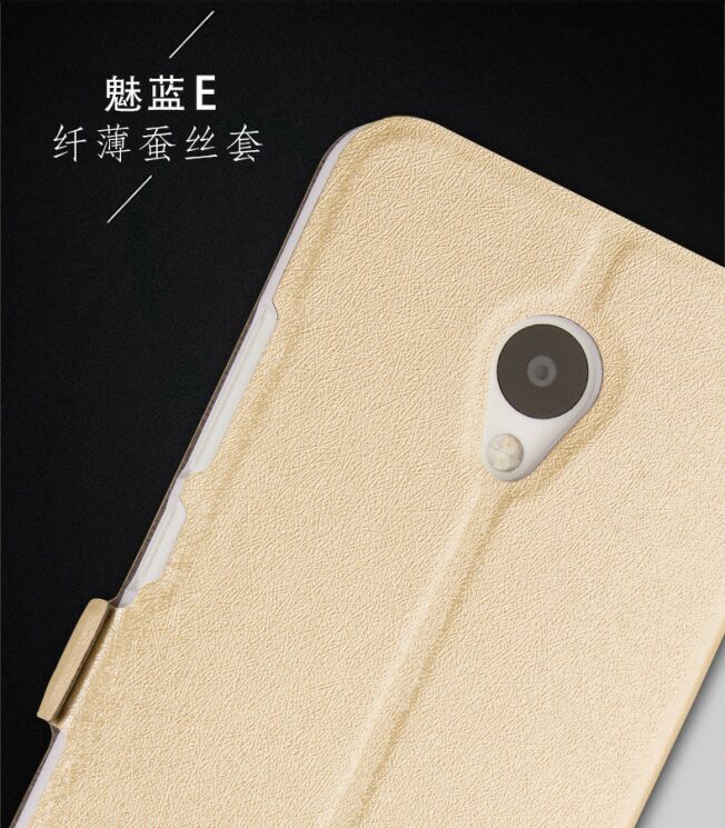 Чехол-книжка UniCase View Series для Meizu M3e - Gold: фото 3 из 10