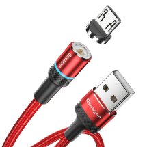 Дата-кабель ESSAGER Magnetic Connecting MicroUSB (1m) - Red: фото 1 з 7