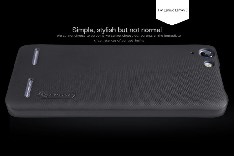 Пластиковий чохол NILLKIN Frosted Shield для Lenovo Vibe K5 / K5 Plus - White: фото 7 з 15