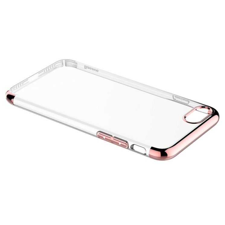 Пластиковый чехол BASEUS Glitter Series для iPhone 7 Plus / iPhone 8 Plus - Rose Gold: фото 5 из 13