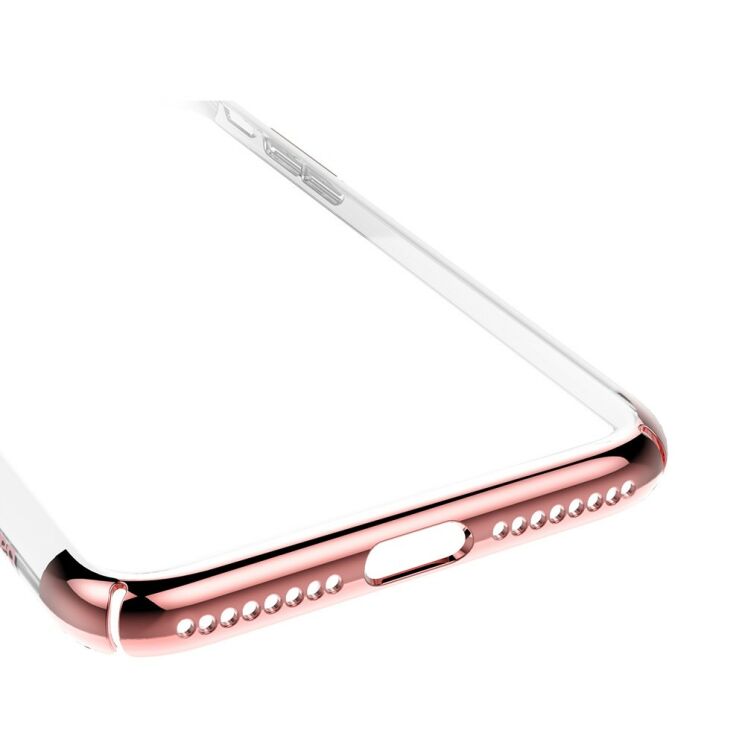 Пластиковий чохол BASEUS Glitter Series для iPhone 7 Plus / iPhone 8 Plus - Rose Gold: фото 8 з 13