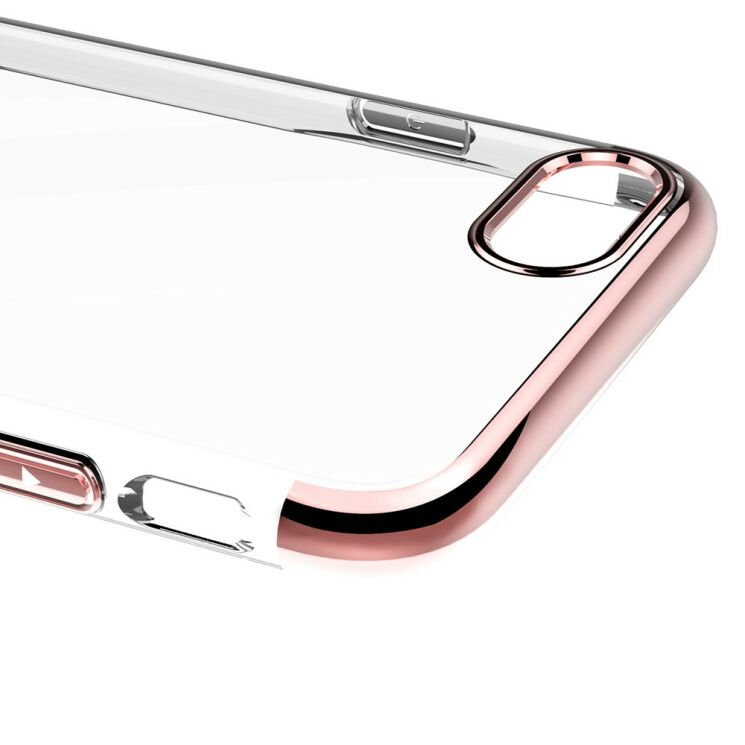 Пластиковый чехол BASEUS Glitter Series для iPhone 7 Plus / iPhone 8 Plus - Rose Gold: фото 7 из 13