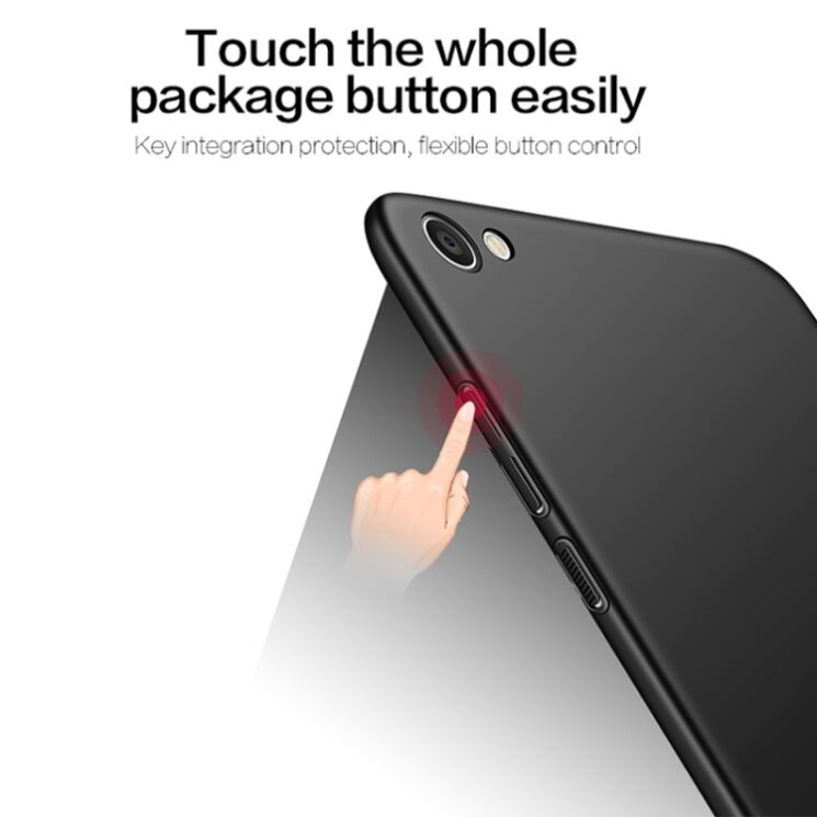 Пластиковий чохол MOFI Slim Shield для Xiaomi Redmi Note 5A - Black: фото 6 з 10