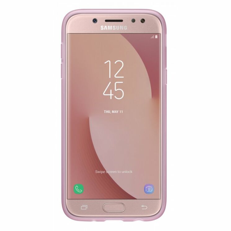 Силіконовий чохол Jelly Cover для Samsung Galaxy J5 2017 (J530) EF-AJ530TBEGRU - Pink: фото 2 з 3