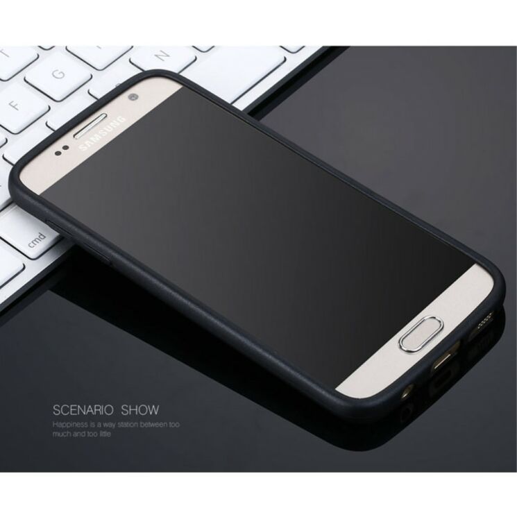 Силиконовый чехол X-LEVEL Mattу для Samsung Galaxy S7 (G930) - Black: фото 6 из 15