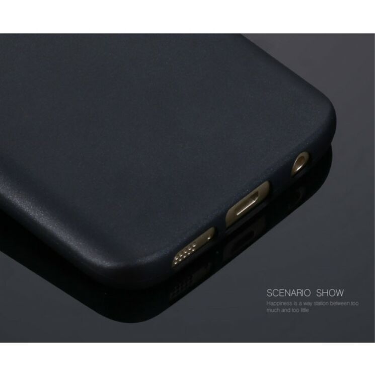 Силиконовый чехол X-LEVEL Mattу для Samsung Galaxy S7 (G930) - Black: фото 7 из 15