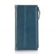 Универсальный кожаный чехол-портмоне UniCase Leather Pouch - Blue (884408L). Фото 1 из 4