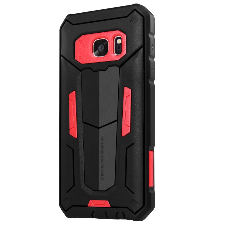 Защитная накладка NILLKIN Defender II для Samsung Galaxy S7 (G930) - Red: фото 5 из 20