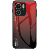 Защитный чехол Deexe Gradient Color для Motorola Edge 40 - Red / Black: фото 1 из 8