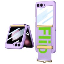 Захисний чохол GKK Strap Cover для Samsung Galaxy Flip 5 - Purple: фото 1 з 8