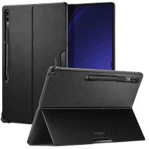 Захисний чохол Spigen (SGP) Thin Fit Pro для Samsung Galaxy Tab S8 Ultra (T900/T906) / S9 Ultra (X910/916) - Black: фото 1 з 18