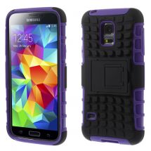 Защитный чехол UniCase Hybrid X для Samsung Galaxy S5 mini - Violet: фото 1 из 9