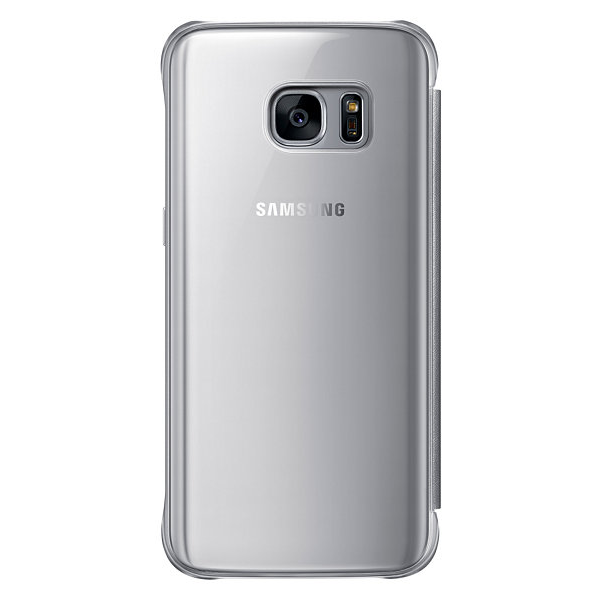 Чехол Clear View Cover для Samsung Galaxy S7 (G930) EF-ZG930CBEGWW - Silver: фото 2 из 7