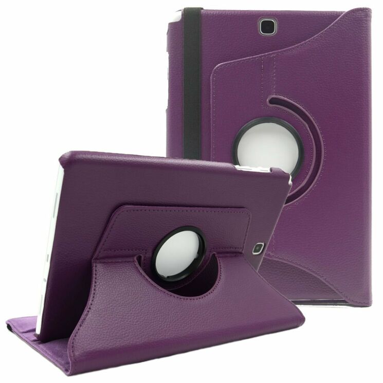 Вращающийся чехол Deexe Rotation для Samsung Galaxy Tab A 9.7 (T550/551) - Purple: фото 3 из 7