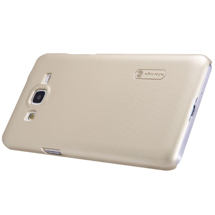 Пластиковая накладка NILLKIN Frosted Shield для Samsung Grand Prime (G530) - Gold: фото 4 з 14