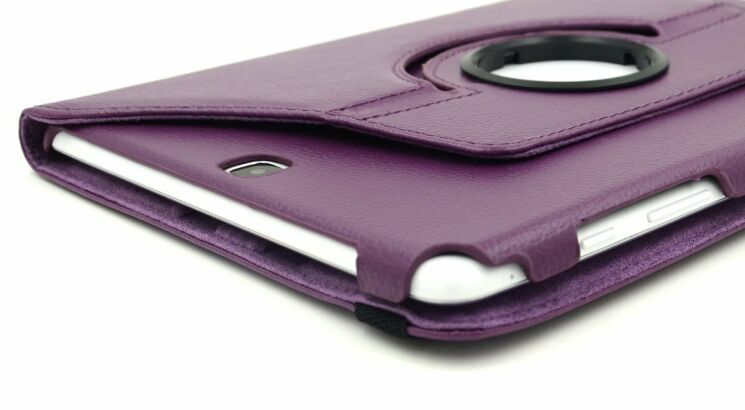 Вращающийся чехол Deexe Rotation для Samsung Galaxy Tab A 9.7 (T550/551) - Purple: фото 4 из 7