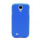 Силиконовая накладка Deexe Frosted Case для Samsung Galaxy S4 (i9500) - Blue (GS4-9586L). Фото 3 из 5