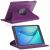 Вращающийся чехол Deexe Rotation для Samsung Galaxy Tab A 9.7 (T550/551) - Purple: фото 1 из 7