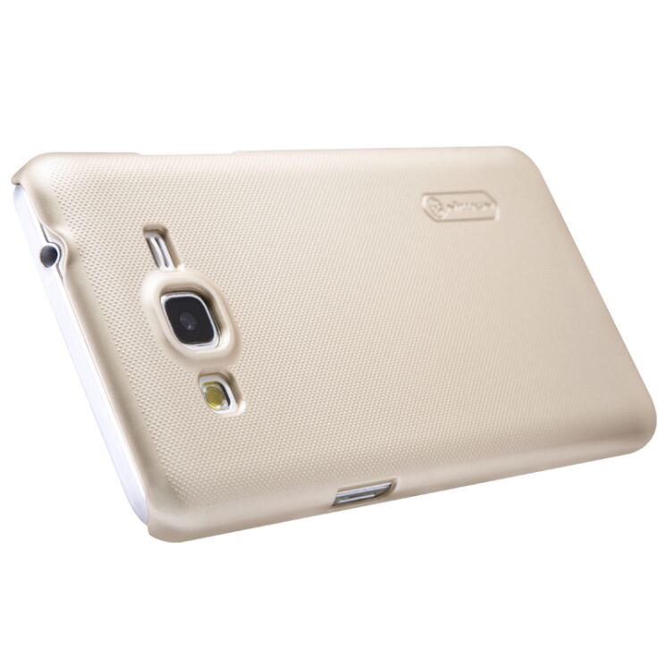 Пластиковая накладка NILLKIN Frosted Shield для Samsung Grand Prime (G530) - Gold: фото 5 з 14