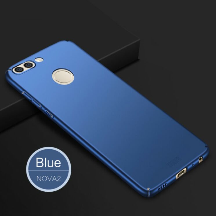 Пластиковый чехол MOFI Slim Shield для Huawei Nova 2 - Blue: фото 1 из 18