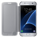 Чехол Clear View Cover для Samsung Galaxy S7 (G930) EF-ZG930CBEGWW - Silver (115201S). Фото 3 из 7