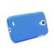 Силиконовая накладка Deexe Frosted Case для Samsung Galaxy S4 (i9500) - Blue (GS4-9586L). Фото 2 из 5