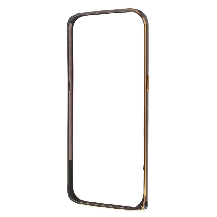 Бампер LOVE MEI Buckle Metal для Samsung Galaxy S7 edge (G935) - Black: фото 4 з 7
