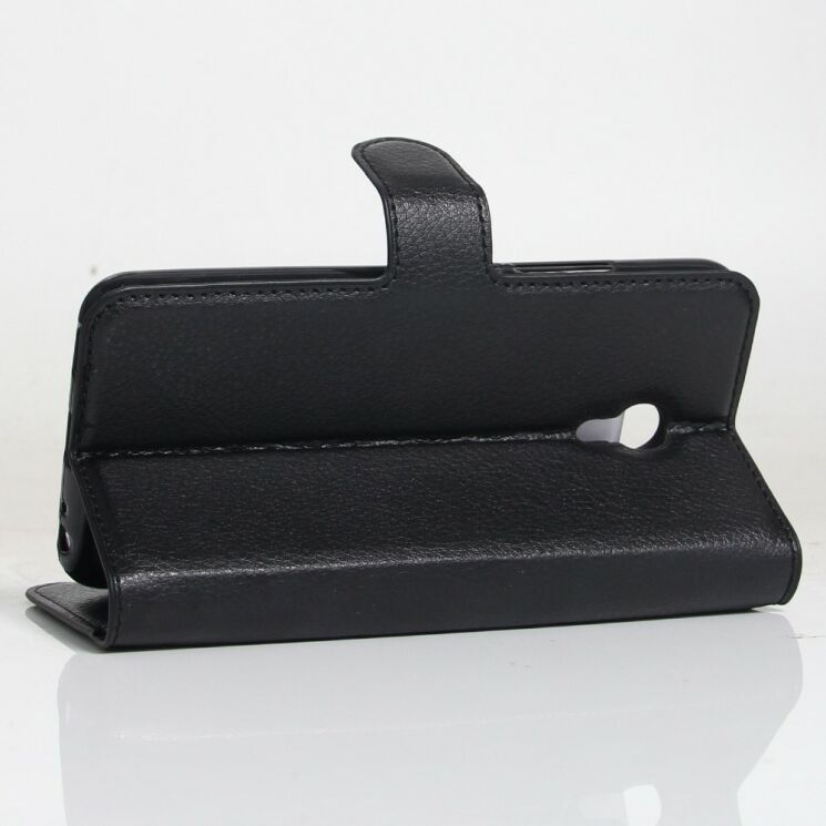 Чохол Deexe Wallet Style для Meizu M5 - Black: фото 4 з 6