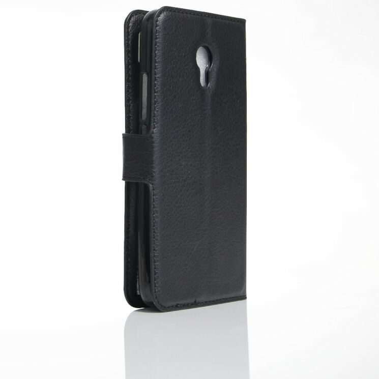 Чохол Deexe Wallet Style для Meizu M5 - Black: фото 3 з 6