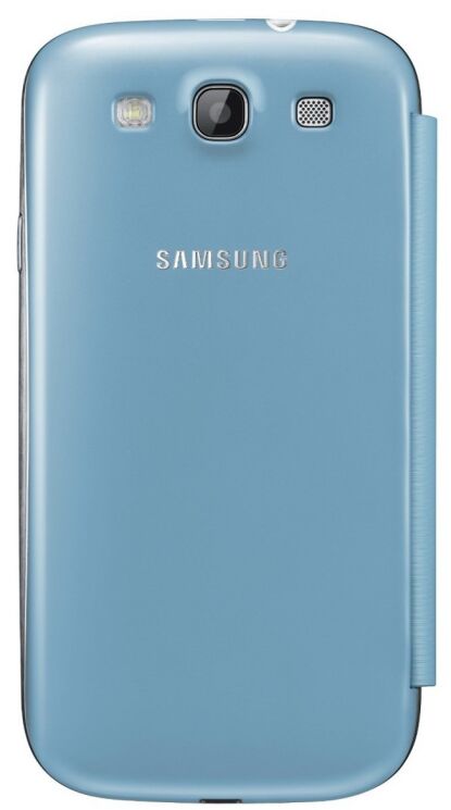 Чохол Flip Cover для Samsung Galaxy S3 (i9300) - Blue: фото 3 з 4