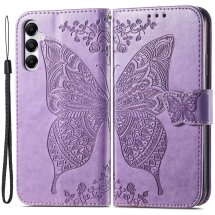 Чохол UniCase Butterfly Pattern для Samsung Galaxy A05s (A057) - Light Purple: фото 1 з 6