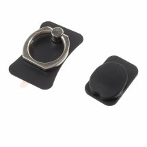 Кільце-тримач для смартфона Deexe Metal Ring - Black: фото 1 з 6
