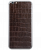 Кожаная наклейка Glueskin для iPhone 6/6s Plus - Dark Brown Croco: фото 1 из 9