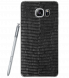 Кожаная наклейка Glueskin для Samsung Galaxy Note 5 - Black Cayman: фото 1 з 10