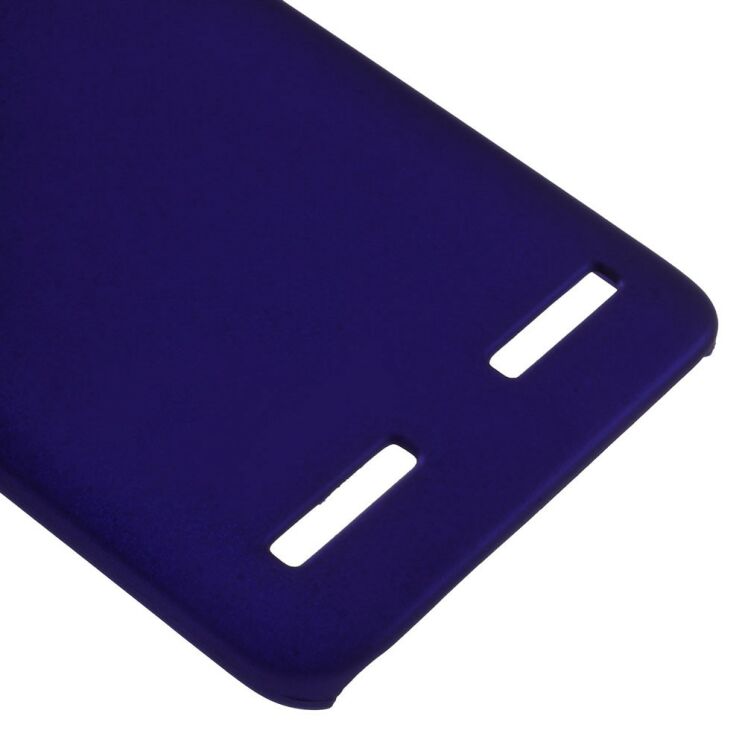 Пластиковий чохол Deexe Hard Shell для Lenovo Vibe K5 - Dark Blue: фото 4 з 5