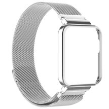 Ремінець Deexe Milanese Stainless Steel для Xiaomi Mi Watch Lite - Silver: фото 1 з 12