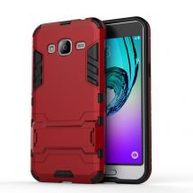 Защитная накладка UniCase Hybrid для Samsung Galaxy J3 2016 (J320) - Red: фото 1 из 8