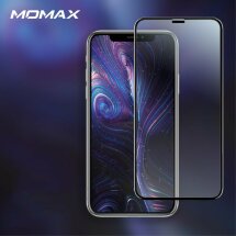 Защитное стекло MOMAX 0.2mm Full Size для Apple iPhone 11 Pro / iPhone X / iPhone XS - Black: фото 1 из 11