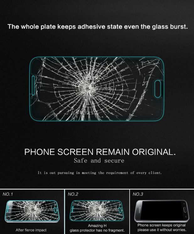 Защитное стекло Nillkin Amazing H 0.3mm для Samsung Galaxy S5 mini (G800): фото 8 из 12