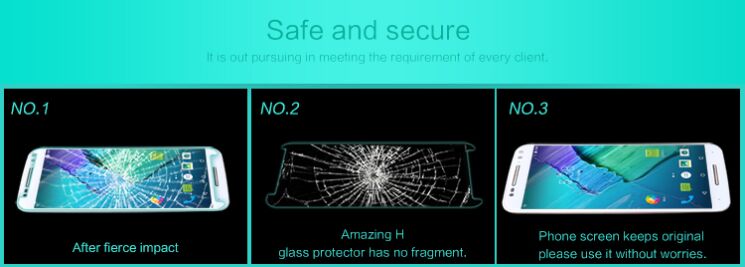 Защитное стекло NILLKIN Amazing H для Motorola Moto X Style: фото 10 из 15
