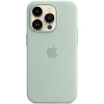 Захисний чохол Copiex Silicone Case with MagSafe для Apple iPhone 14 Pro - Succulent: фото 1 з 5