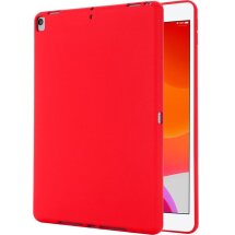 Захисний чохол Deexe Silicone Shell для Apple iPad 10.2 7/8/9 Gen (2019/2020/2021) - Red: фото 1 з 11
