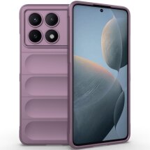 Захисний чохол Deexe Terra Case для Xiaomi Poco X6 Pro - Light Purple: фото 1 з 4