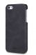 Защитный чехол MOFI Leather Back для iPhone 5/5s/SE - Black (330129B). Фото 1 из 6