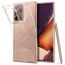 Захисний чохол Spigen (SGP) Liquid Crystal Glitter для Samsung Galaxy Note 20 Ultra (N985) - Crystal Quartz: фото 1 з 7